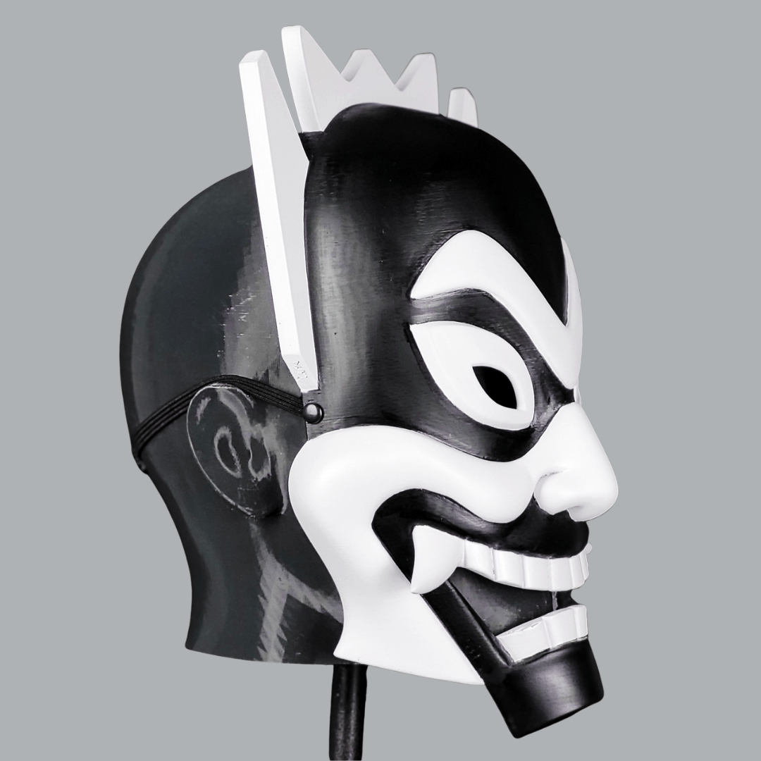 Space Armory Black Spirit Oni Mask Masks