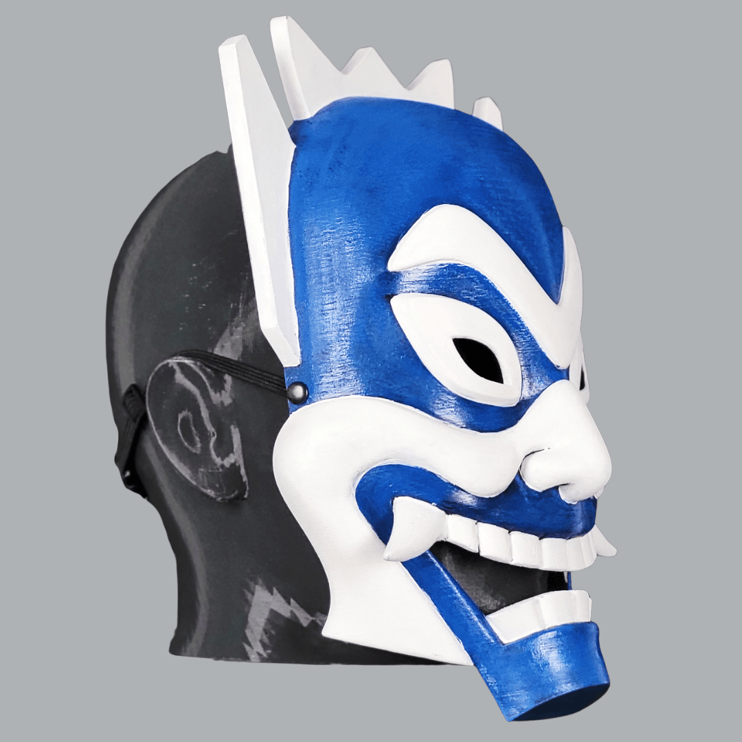 Space Armory Blue Spirit Oni Mask Masks