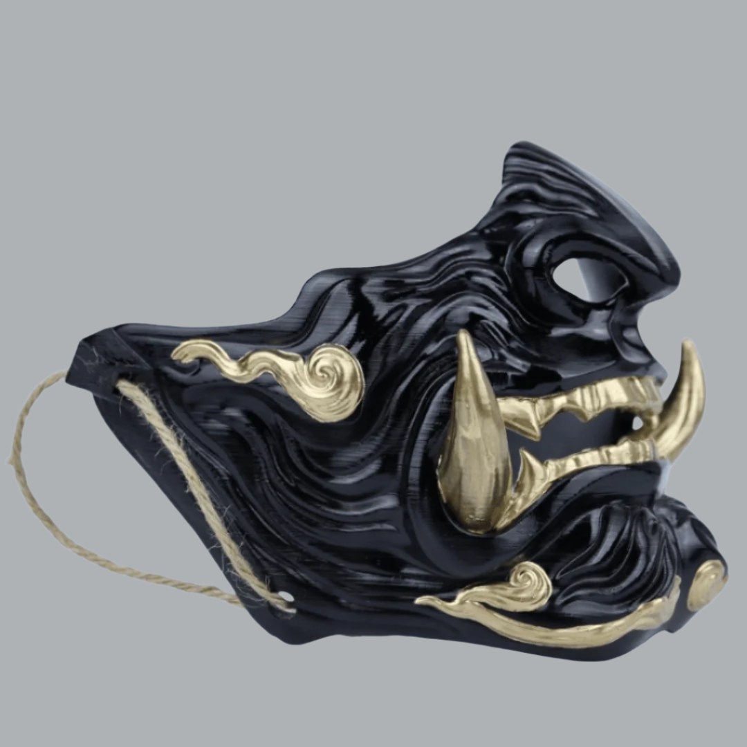 Space Armory Demon Oni Mask Black