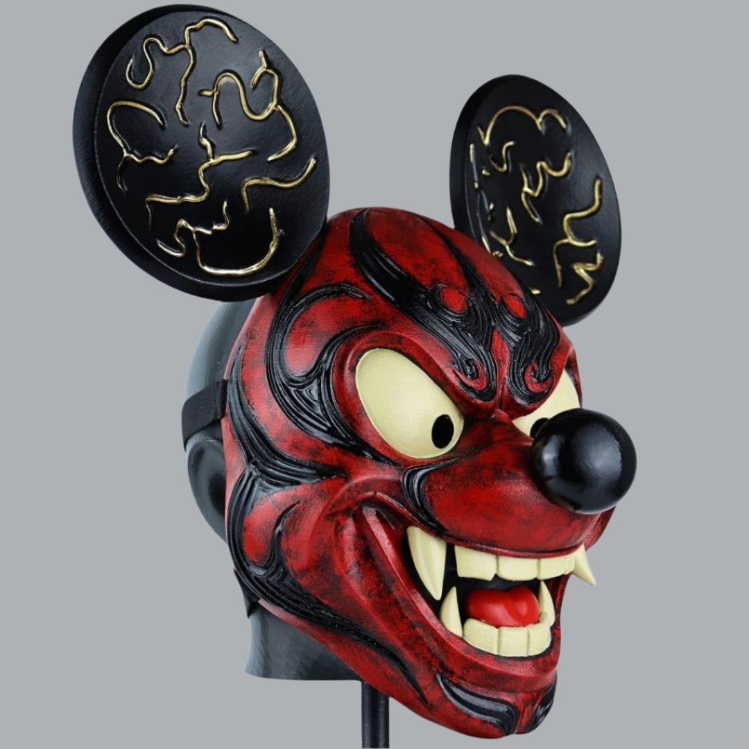 Space Armory Demon Scary Face Mouse Mask Masks