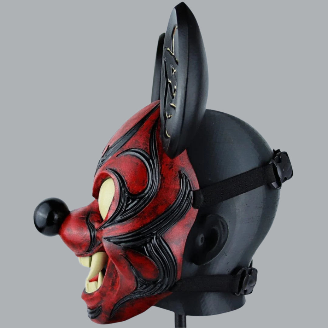 Space Armory Demon Scary Face Mouse Mask Masks