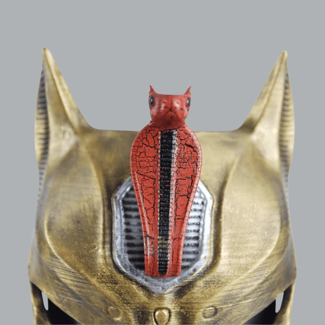 Space Armory Egyptian Cat Mask With Uraeus