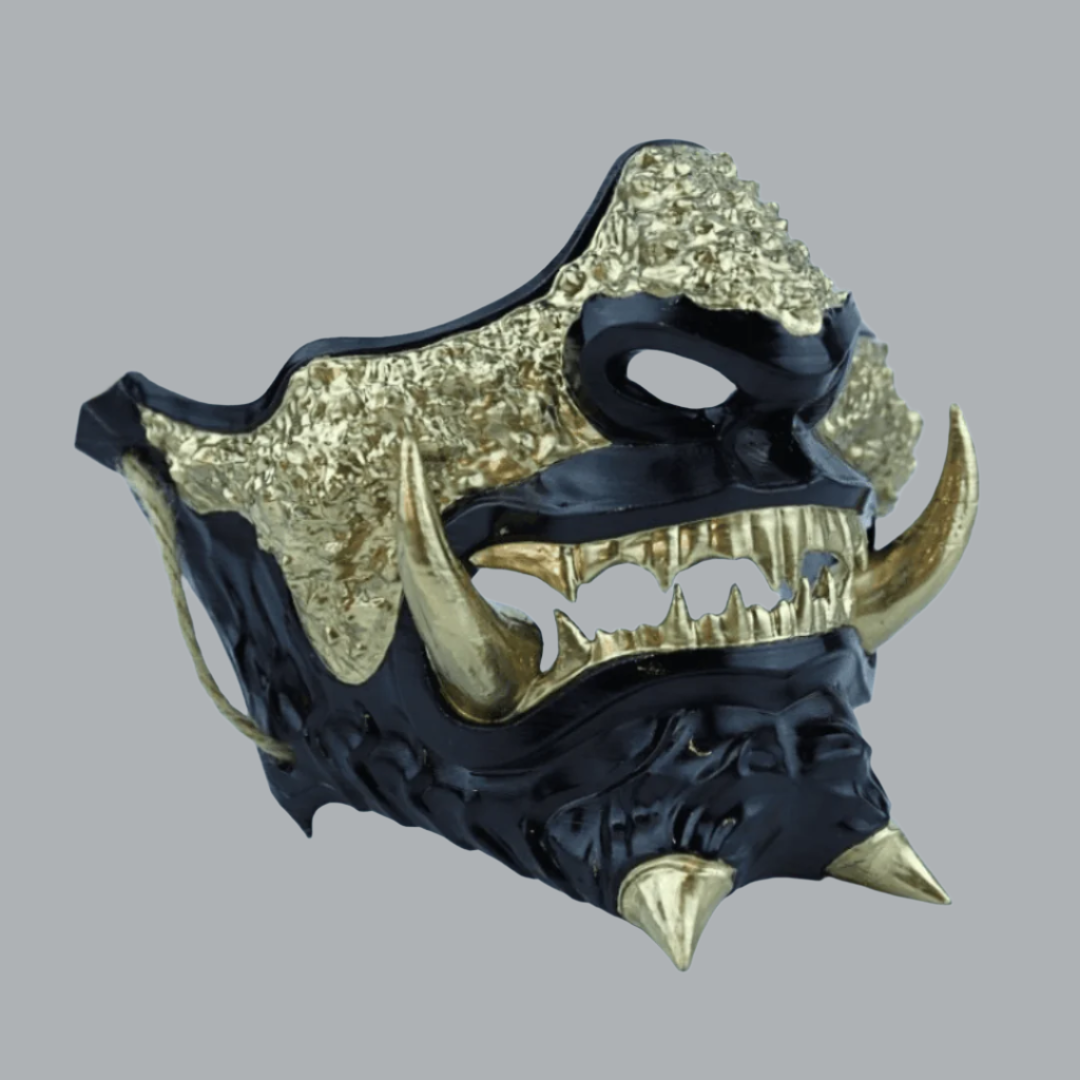 Space Armory Japanese Oni Mask Black