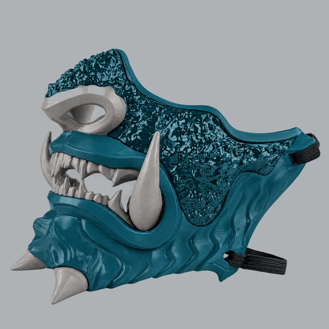 Space Armory Japanese Oni Mask - Neptune / Ghetto Masks