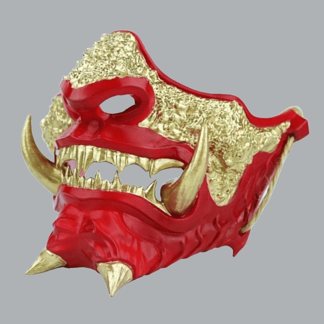 Space Armory Japanese Oni Mask - Red Masks