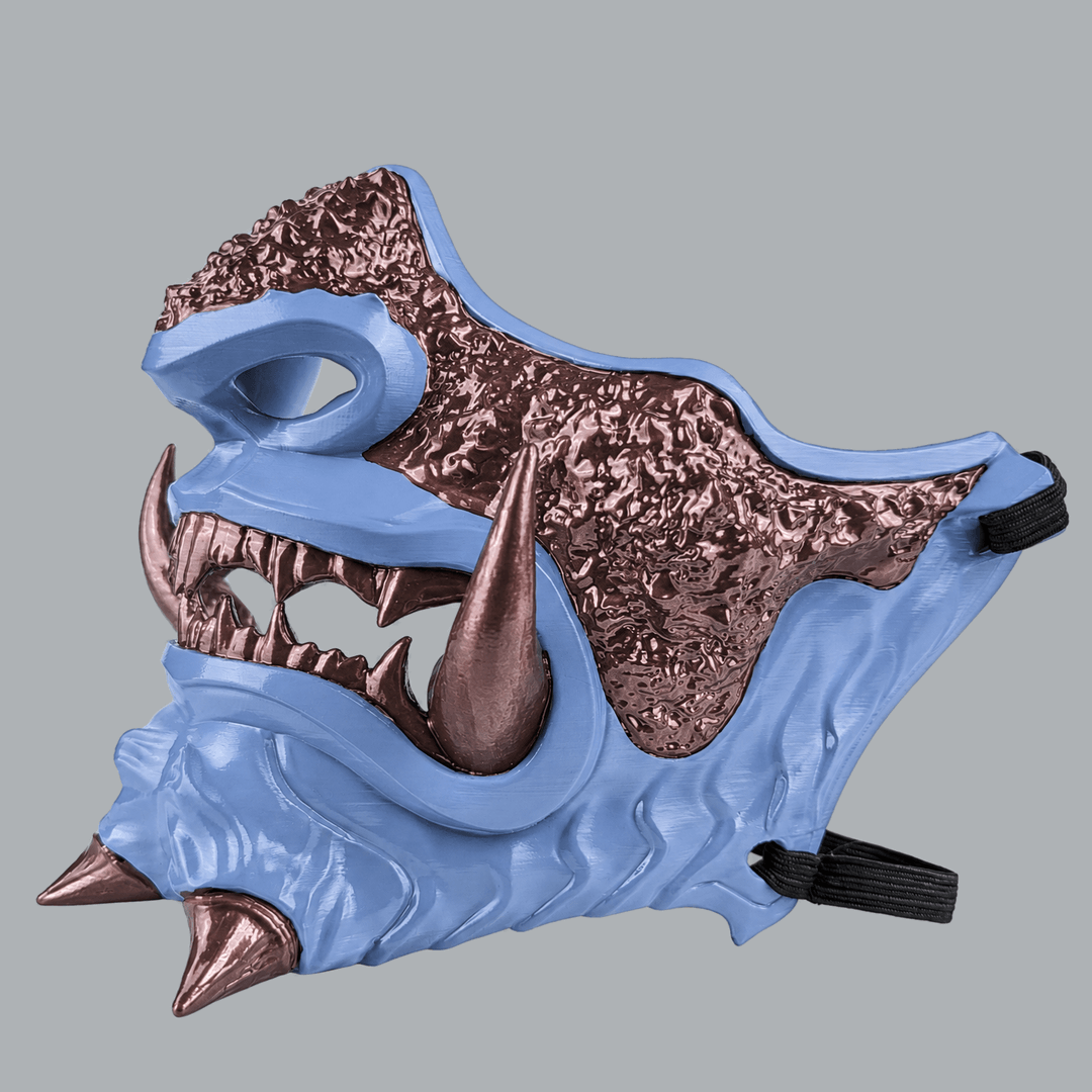 Space Armory Japanese Oni Mask - Waltraut / Rosé Masks