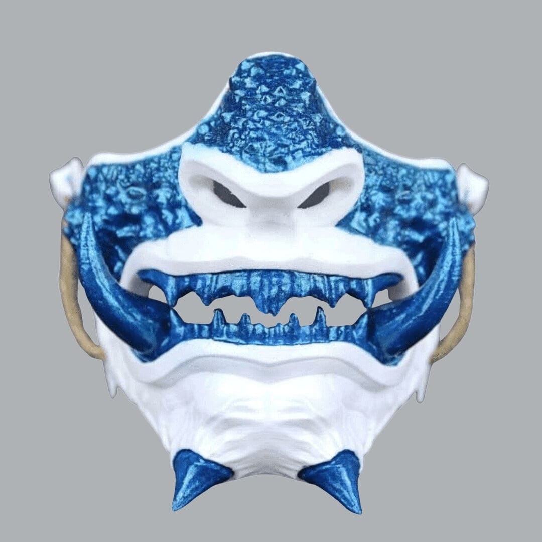 Space Armory Japanese Oni Mask - White Masks