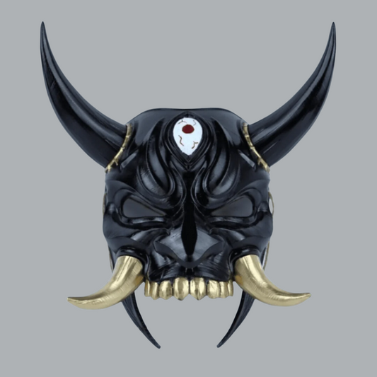 Space Armory Japanese Oni Mask With Horn