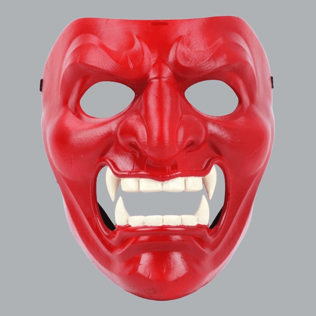 Space Armory Kabuto Samurai Mask - Red Masks
