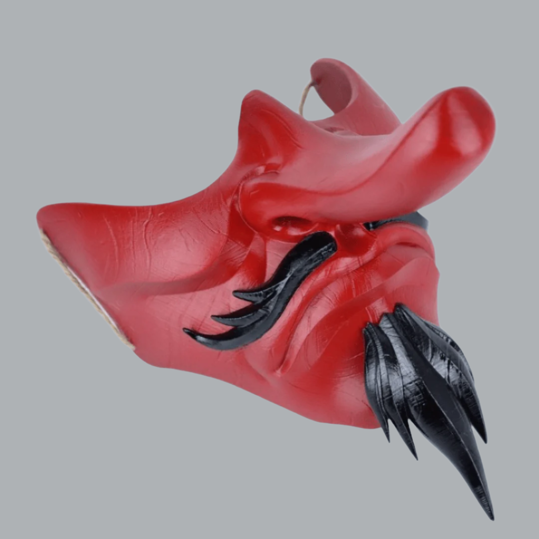 Space Armory Tengu Japanese Half Face Mask