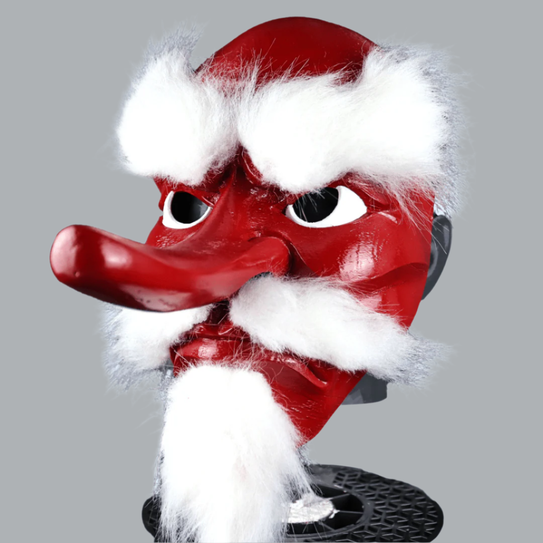 Space Armory Tengu Japanese Mask With Hair Masks