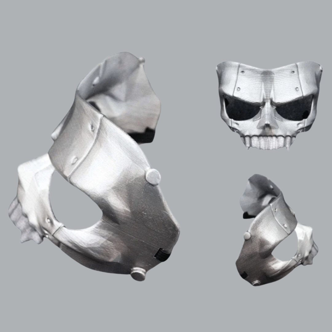 SpaceArmory Robot Skull Skeleton Mask