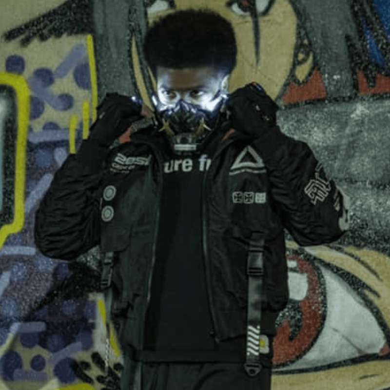 Space Armory mask worn by @nitepatrol87