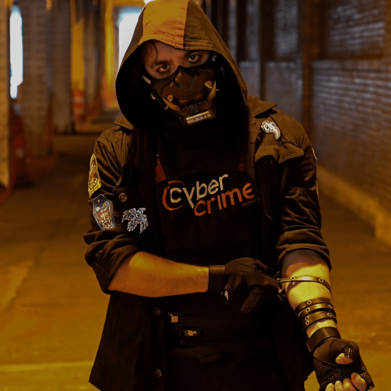 Space Armory mask worn by @sneakernetmusic