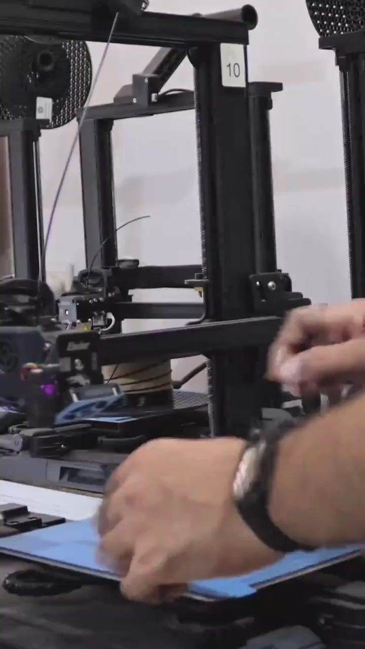 A Space Armory mask being made in the workshop
