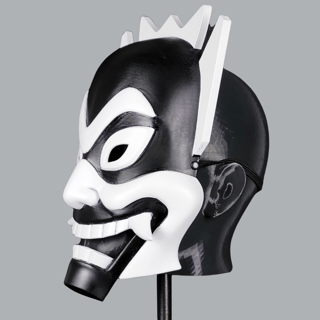 Space Armory Black Spirit Oni Mask Masks
