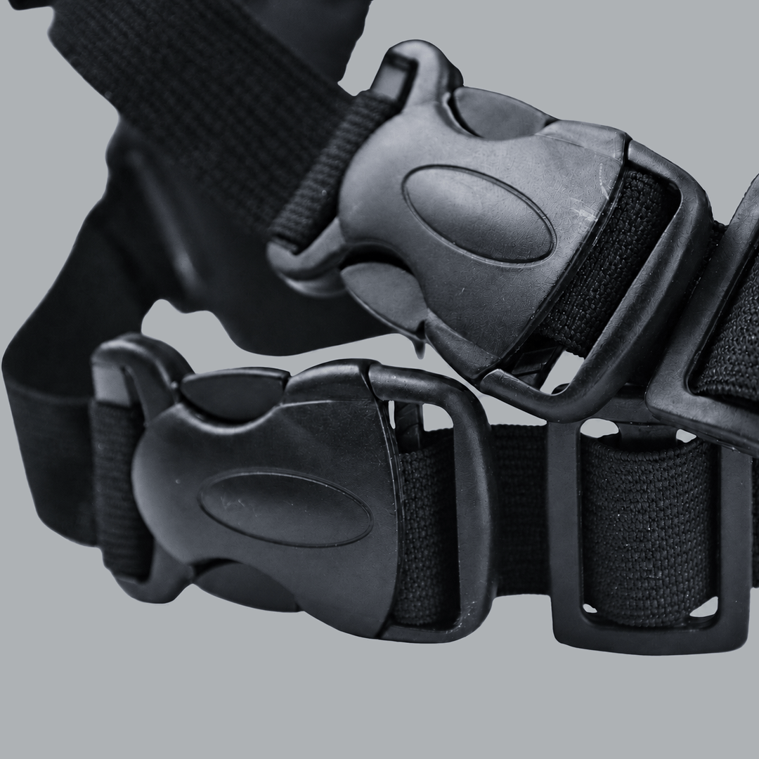 Space Armory Cyber Oni Mask - Light Lilac / Yellow Green Masks