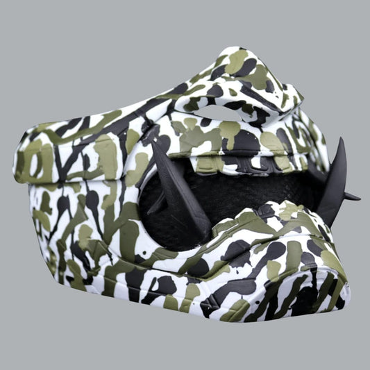 Space Armory Cyberpunk Oni Mask - Camouflage Masks