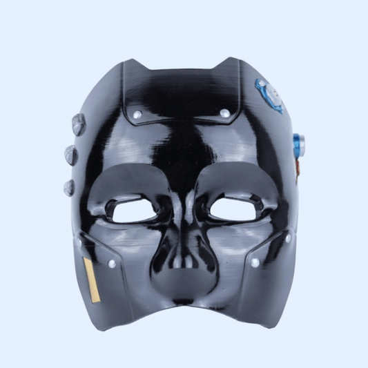Space Armory Cyborg Android Robot Mask Black