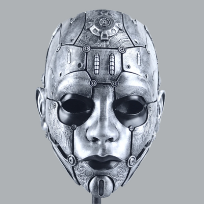 Space Armory Cyborg Humanoid Robot Mask