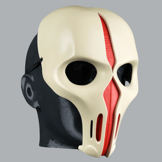 Space Armory Darth Face Mask - Cream/Red Masks