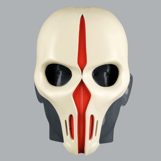 Space Armory Darth Face Mask - Cream/Red Masks