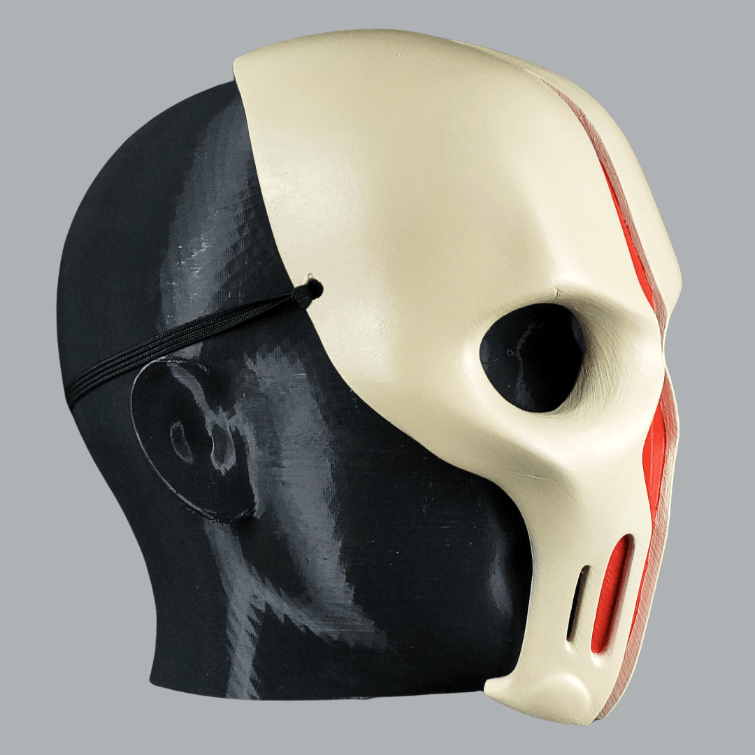 Space Armory Darth Face Mask - Cream/Red Masks