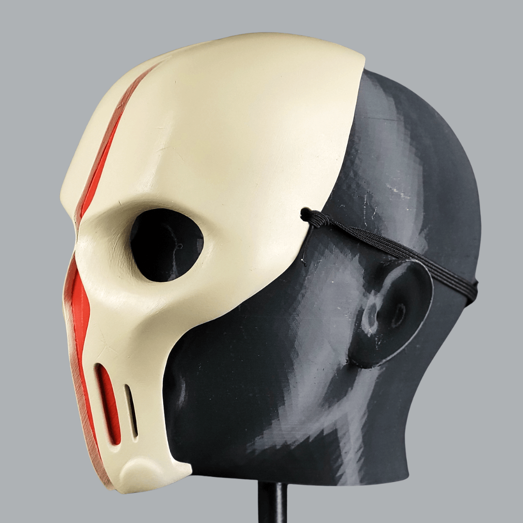 Space Armory Darth Face Mask - Cream/Red Masks