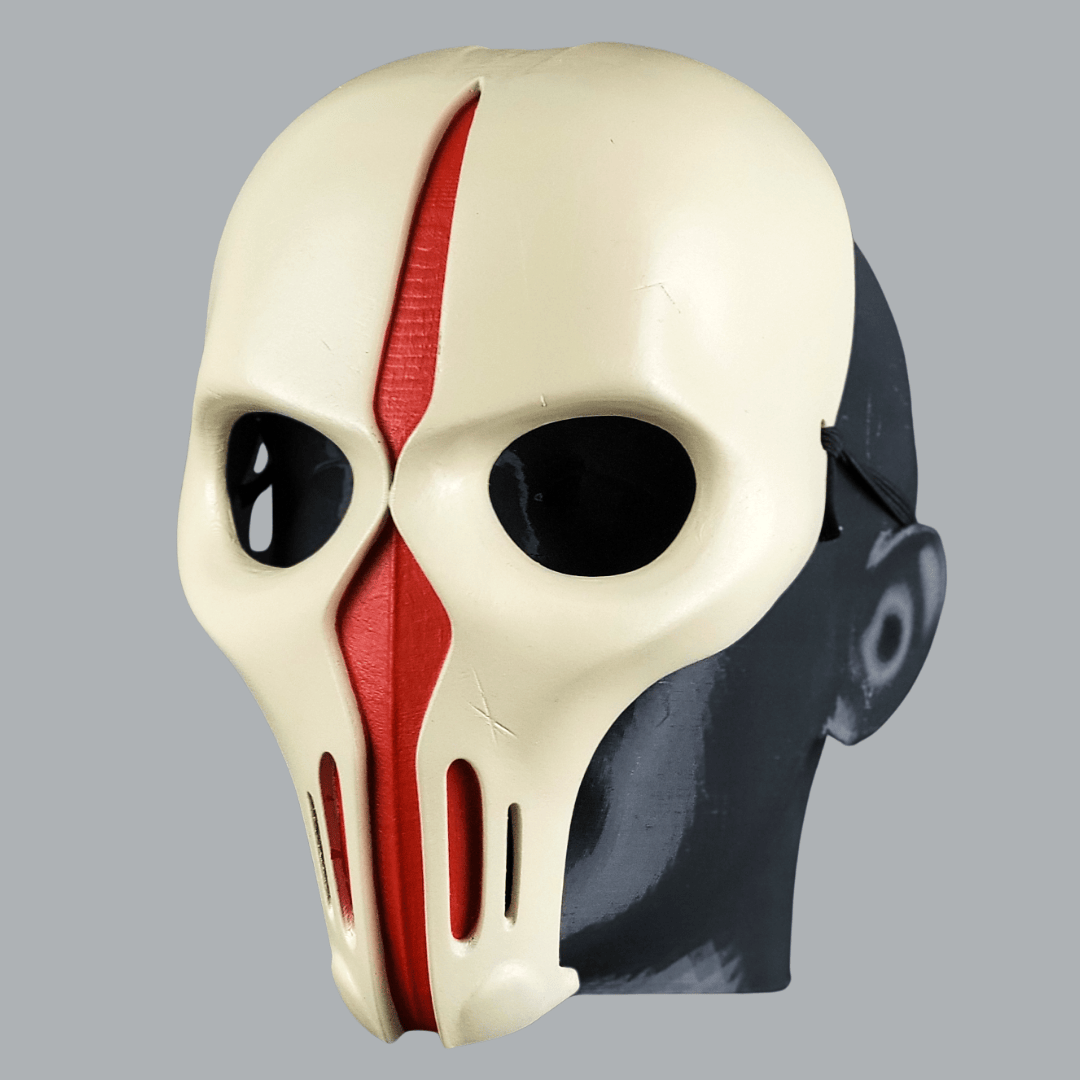 Space Armory Darth Face Mask - Cream/Red Masks