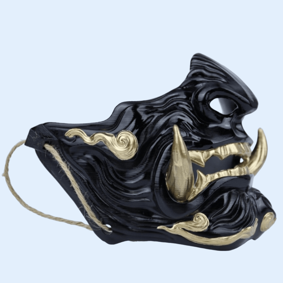 Space Armory Demon Oni Mask Black