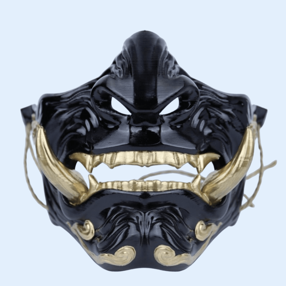 Space Armory Demon Oni Mask Black