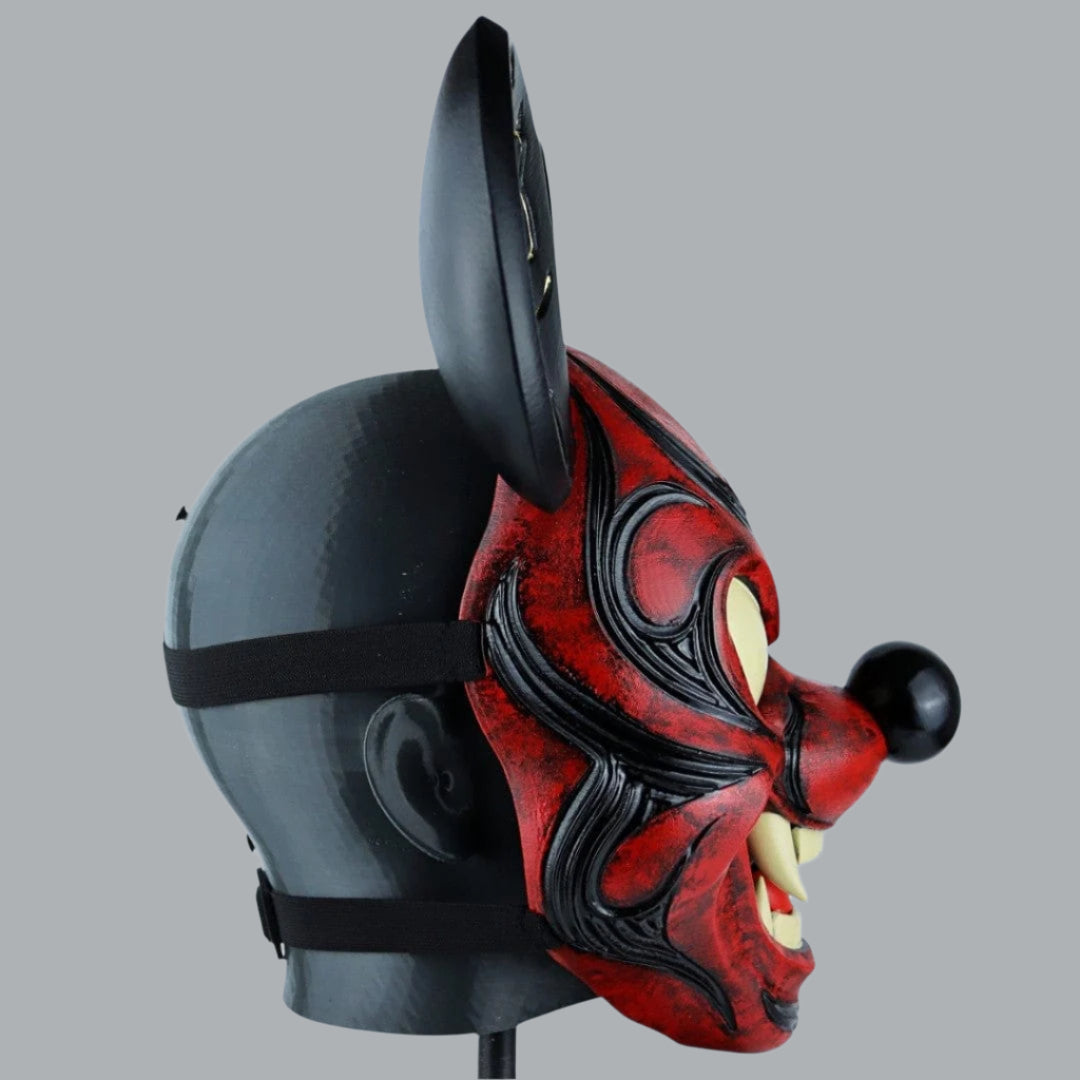 Space Armory Demon Scary Face Mouse Mask Masks