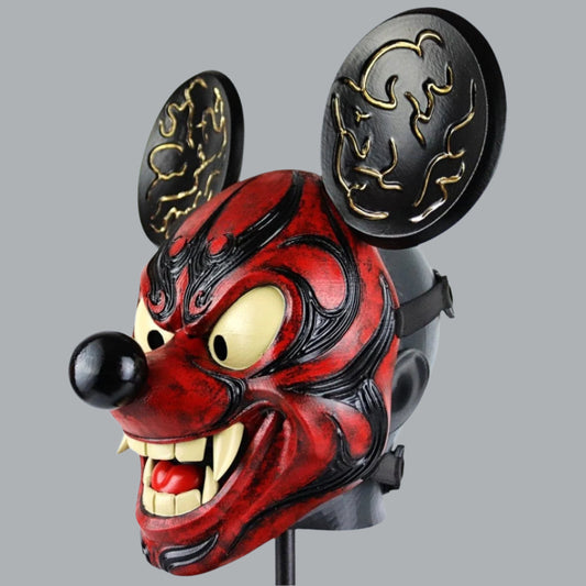 Space Armory Demon Scary Face Mouse Mask Masks