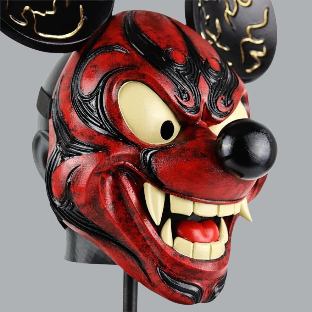 Space Armory Demon Scary Face Mouse Mask Masks
