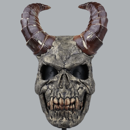 Space Armory Demon Skull Mask With Horn