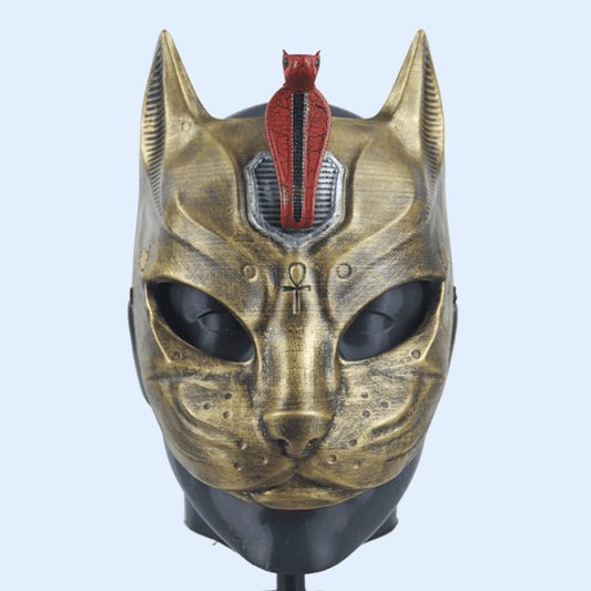 Space Armory Egyptian Cat Mask With Uraeus