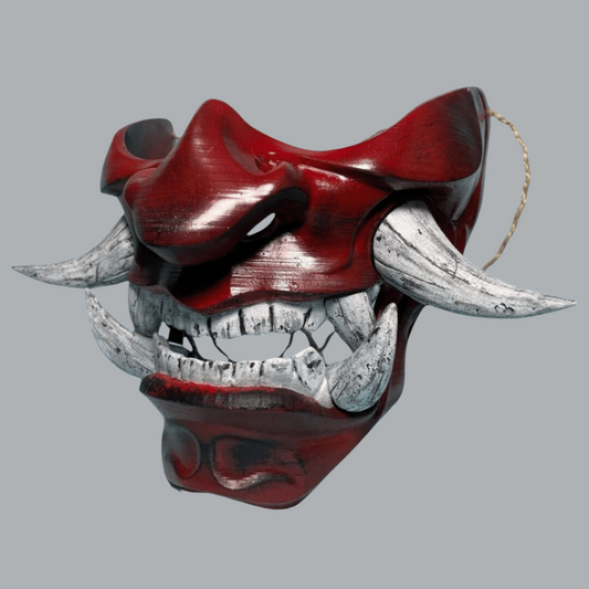 Space Armory Hannya Oni Mask Red