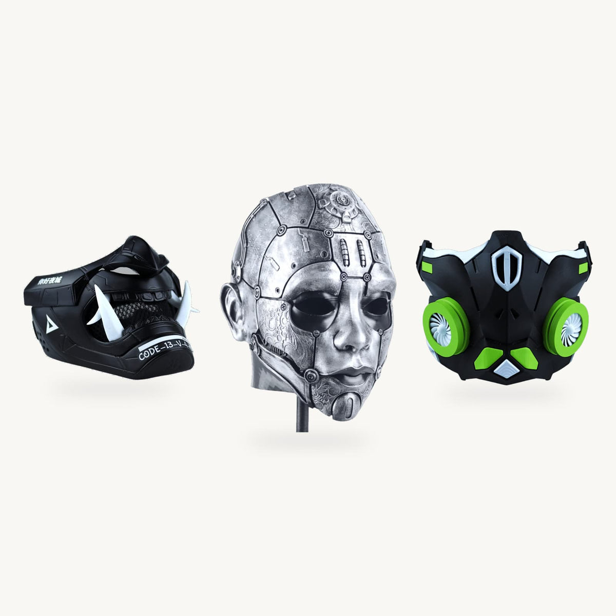 Space Armory | Japanese Mask and Cosplay Store Future Warriors Trio Mask Bundles