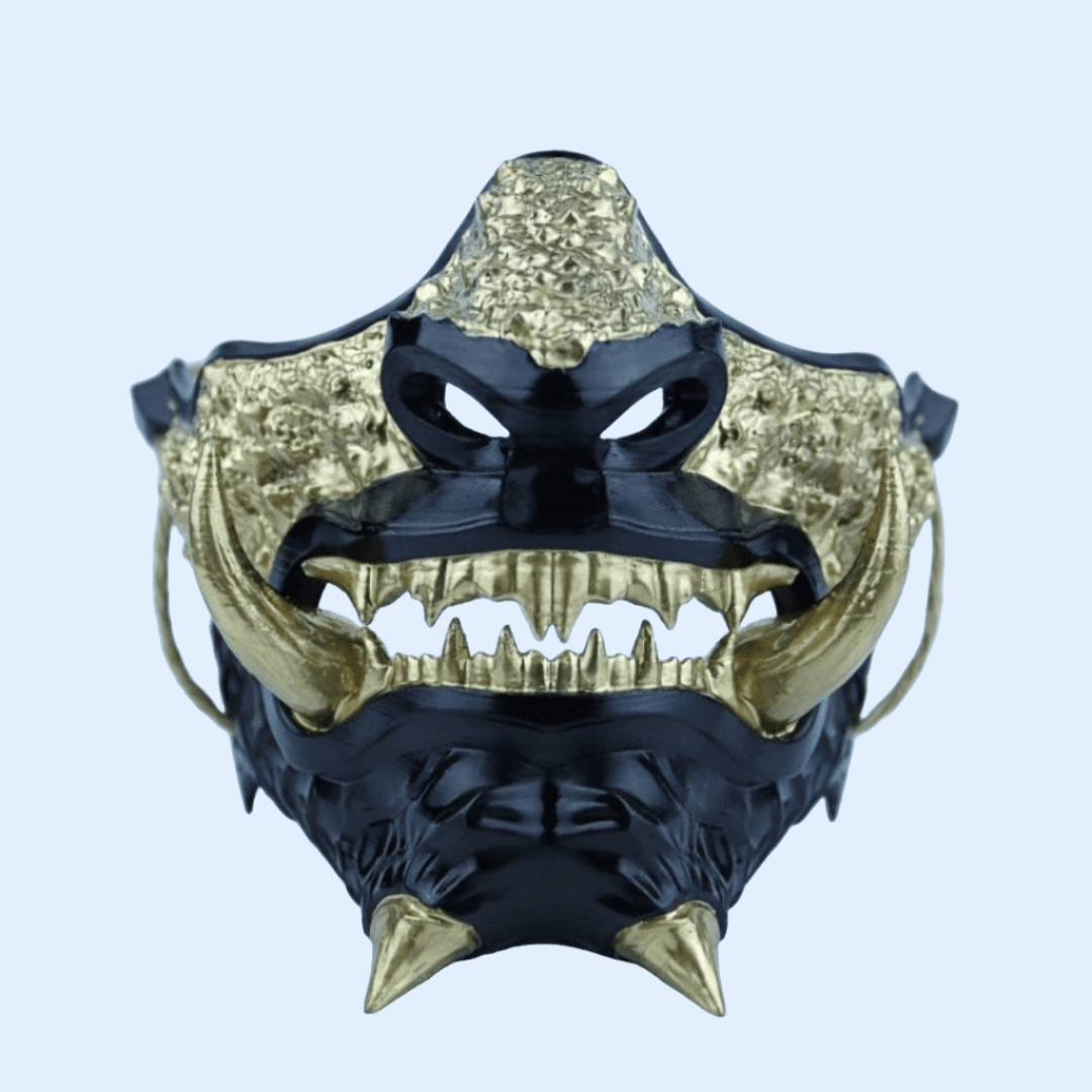 Japanese Oni Mask Glossy Black Space Armory Japanese Mask And japanese-oni-mask-glossy-black-space-armory-japanese-mask-and