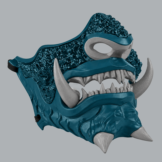 Space Armory Japanese Oni Mask - Neptune / Ghetto Masks
