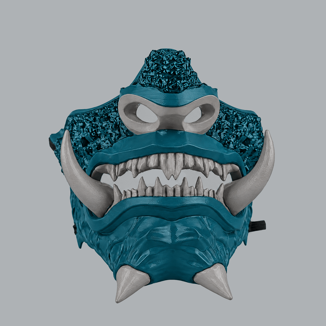 Space Armory Japanese Oni Mask - Neptune / Ghetto Masks