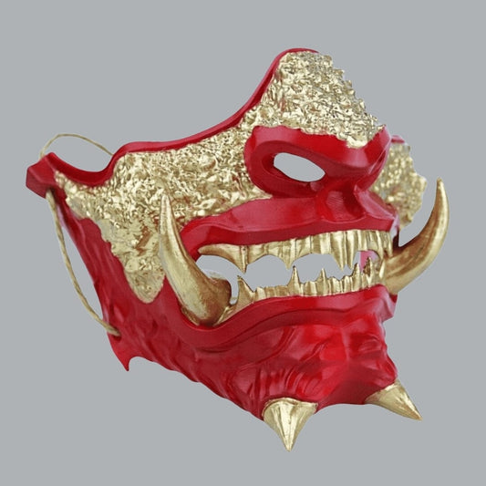 Space Armory Japanese Oni Mask - Red Masks