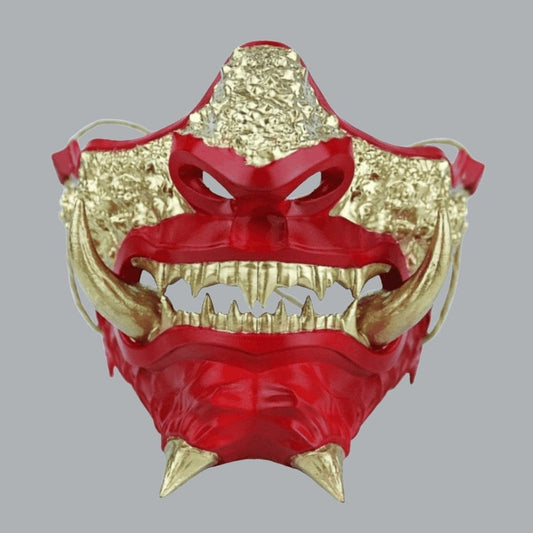 Space Armory Japanese Oni Mask - Red Masks