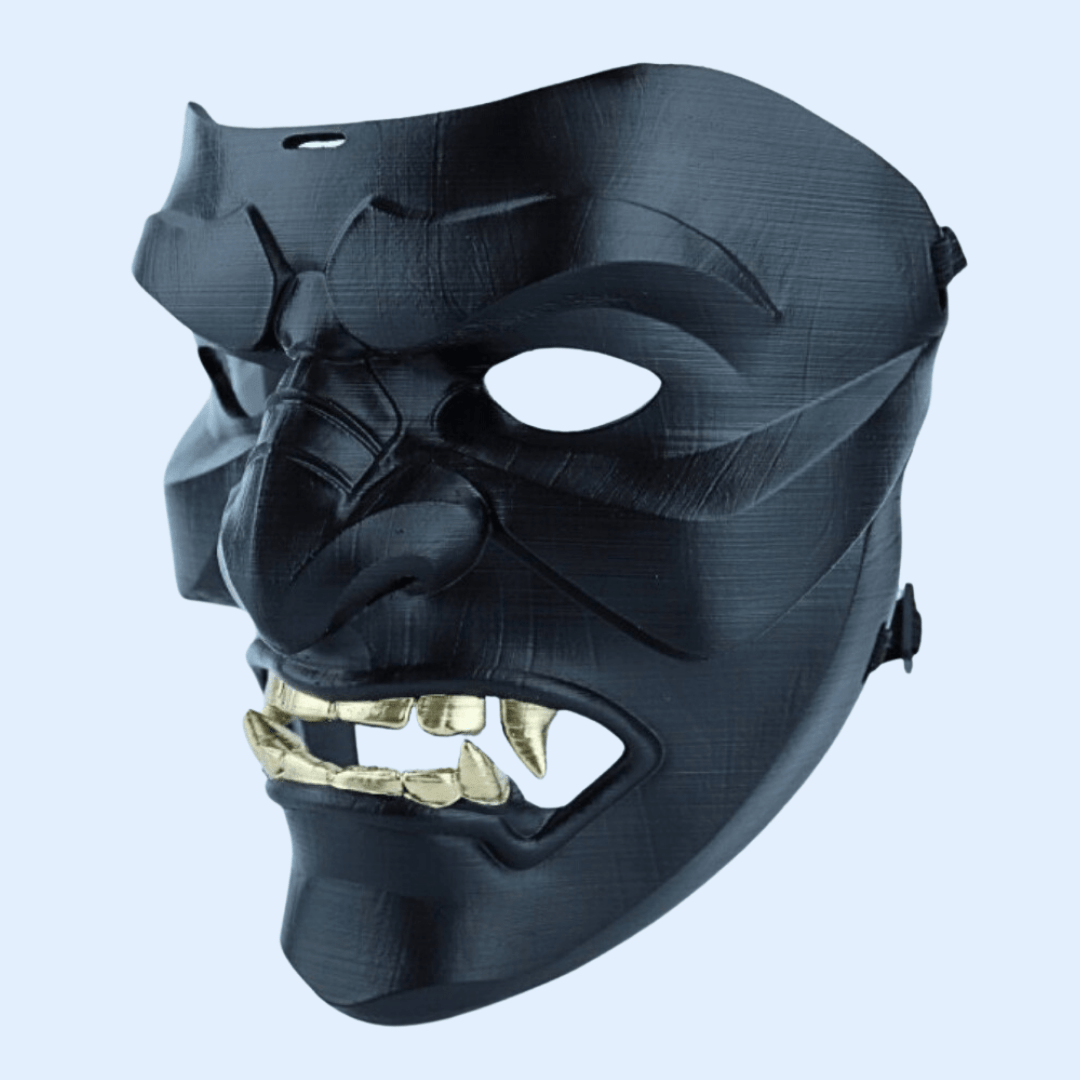 Space Armory Kabuto Mask Black