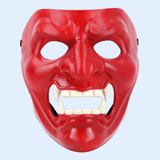 Space Armory Kabuto Samurai Mask Red