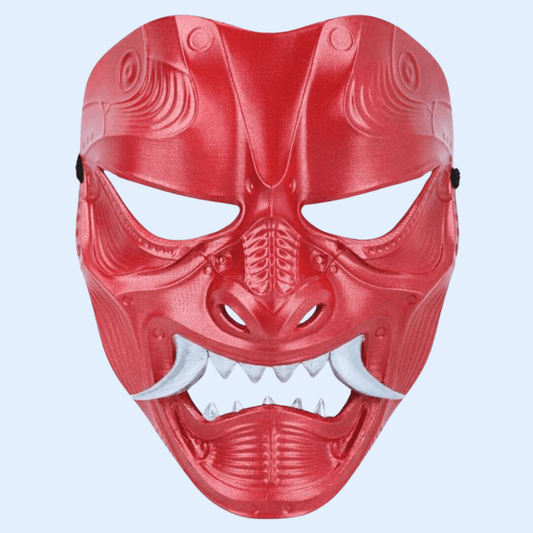 Space Armory Kabuto Warrior Mask Metallic Red