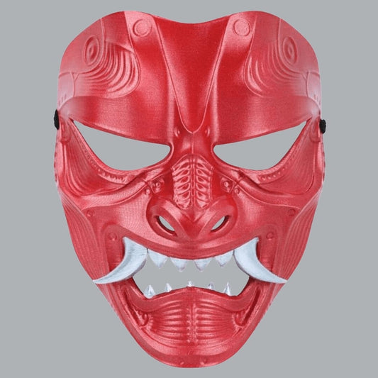 Space Armory Kabuto Warrior Mask - Metallic Red Masks