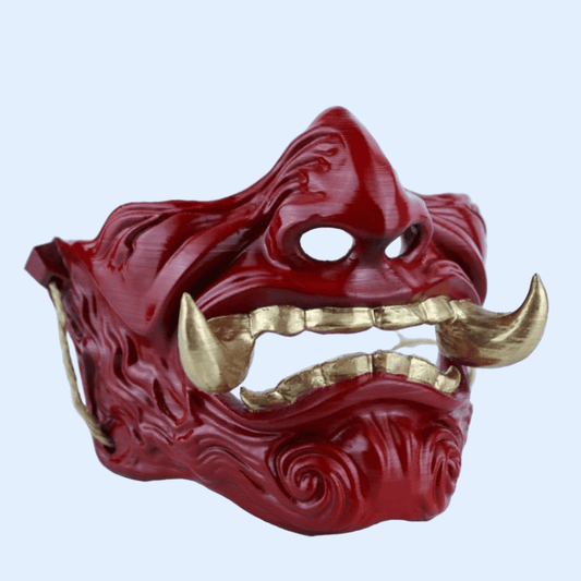 Space Armory Oni Mask Red