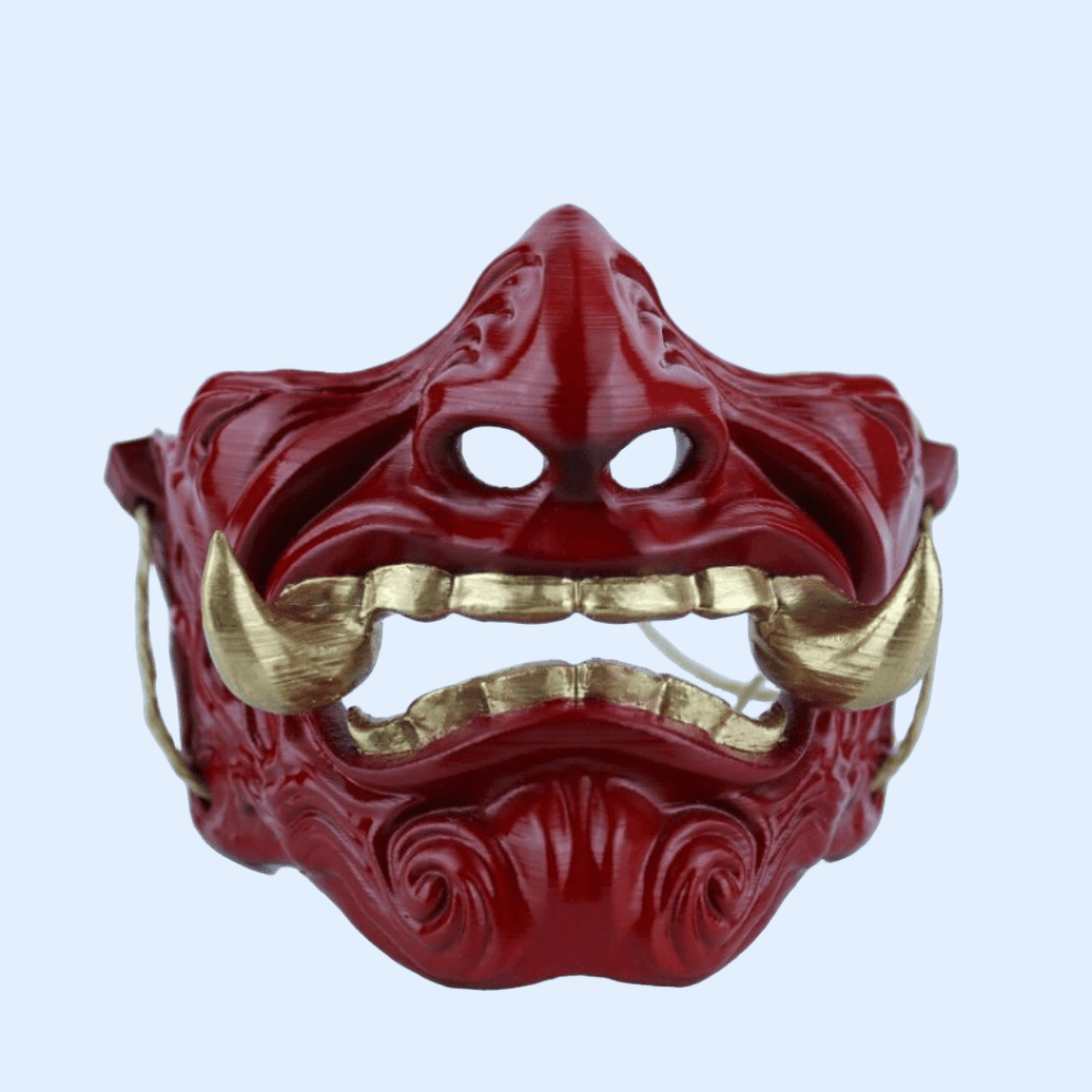 Space Armory Oni Mask Red