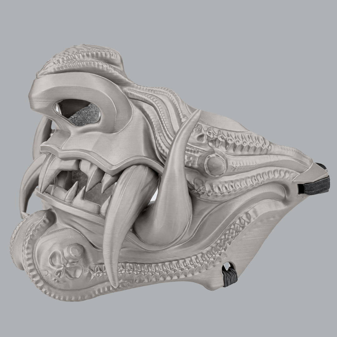 Space Armory Samurai Oni Demon Mask - Mouse Masks